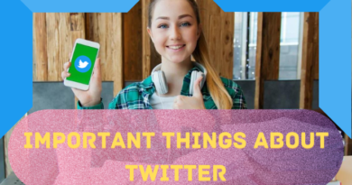 Important things about Twitter